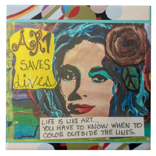 Tile/coaster/trivet Tile (Front)