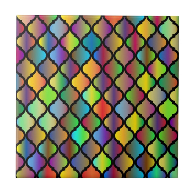 Tile Colourful Design (Front)