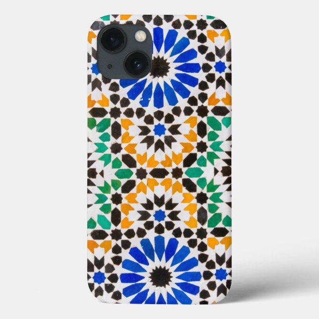 Tile decoration at Bahia Palace Case-Mate iPhone Case (Back)