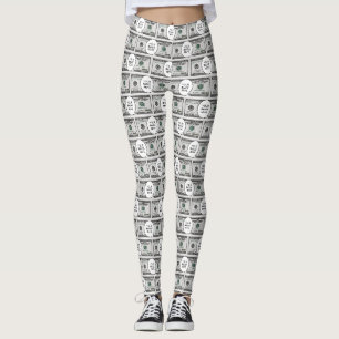 Tile Design With Your Image On 100 Dollar Images Leggings