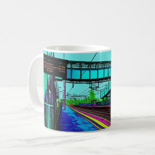 Tile Hill Railway Station Pop Art Style Coffee Mug