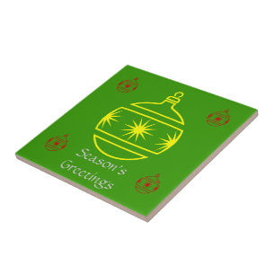 Tile - Holiday Ornaments