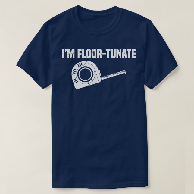 Tile Installer Flooring Installer Contractor T-Shirt (Design Front)
