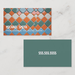 Tile Installer Tiler Business Card