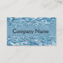 Tile Mosaic Pattern Business Cards