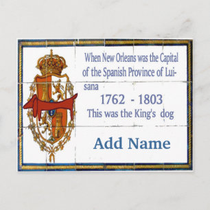 Tile Mural Dachshund Personalised Postcard