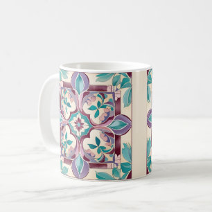 Tile Pattern Coffee Mug
