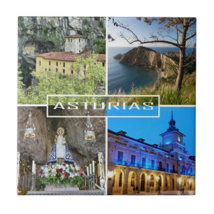 tile Principality of Asturias in Spain - Spain