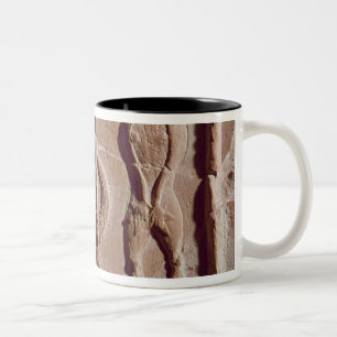 Tile representing Adam and Eve, Roman Two-Tone Coffee Mug