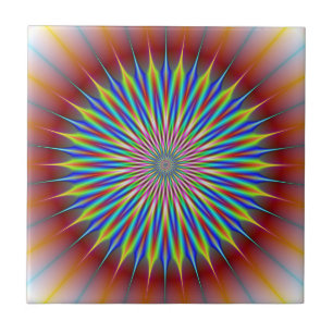 Tile Star Flower