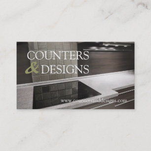 Tile Stone Granite Marble Construction Business Card