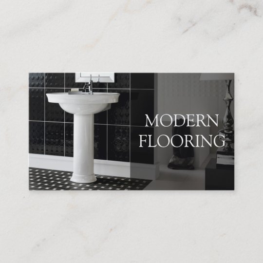 Tile Stone Granite Marble Construction Flooring Business Card