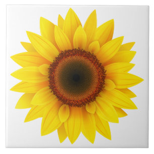 Tile Trivet-Sunflower