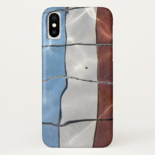 tile water abstract iPhone x case