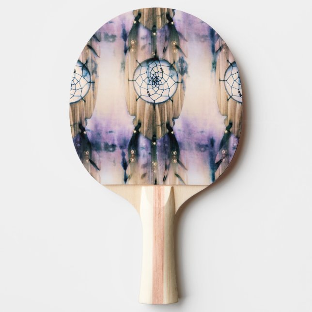 Tiled Dreams Ping Pong Paddle (Front)