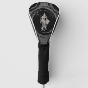 Tiled Grim Reaper Golf Head Cover