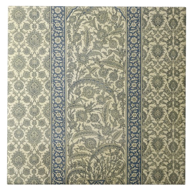 Tiled Panel from Mosque of Ibrahym Agha, from 'Ara Tile (Front)