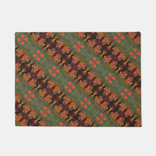 Tiled Sci-Fi image "Fire Birds" aliens life forms Doormat