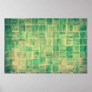 Tiles backdrop bathroom ceramic poster
