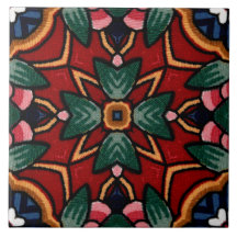 Tiles in Decorative Italian Majolica/Talavera