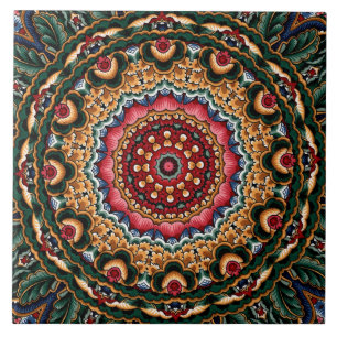 Tiles in Decorative Italian Majolica/Talavera