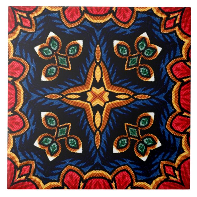 Tiles in Decorative Italian Majolica/Talavera (Front)