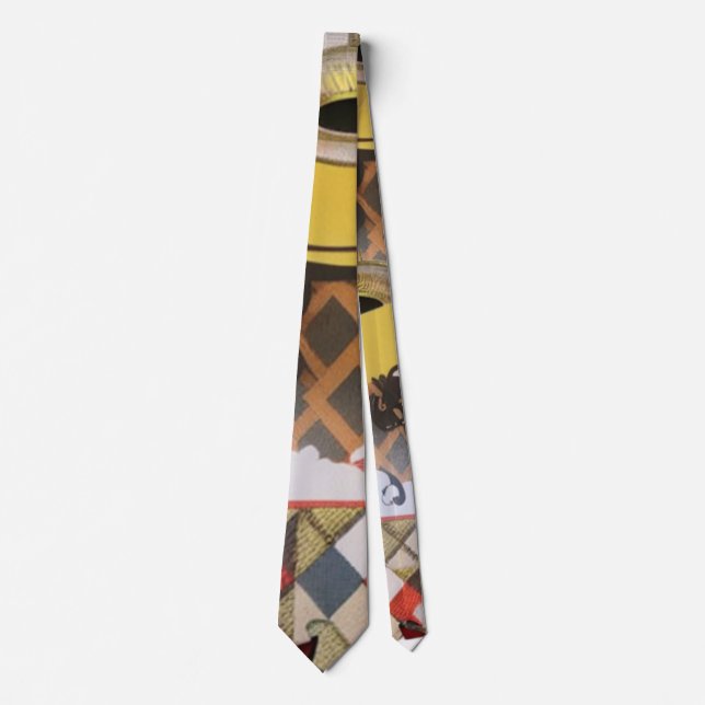Tiles Licorice All-Sort & Cafe Creme Tie (Front)