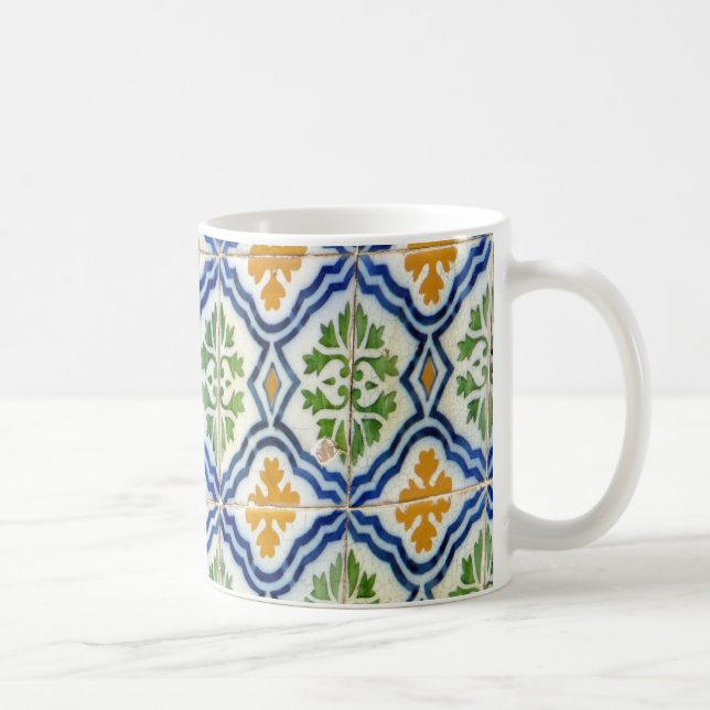 Tiles of Portugal Coffee Mug (Right)