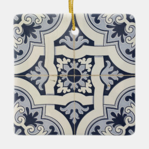 Tiles of Portugal Personalised Ceramic Ornament