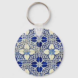 Tiles, Portuguese Tiles Key Ring