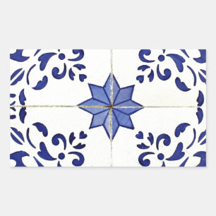 Tiles Rectangular Sticker