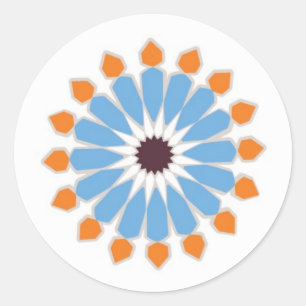 TileSticker Classic Round Sticker