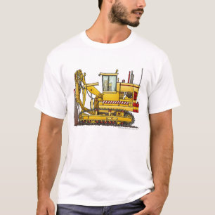 Tiling Machine Construction Apparel T-Shirt