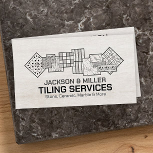 Tiling Services - Tile Layer Business Card