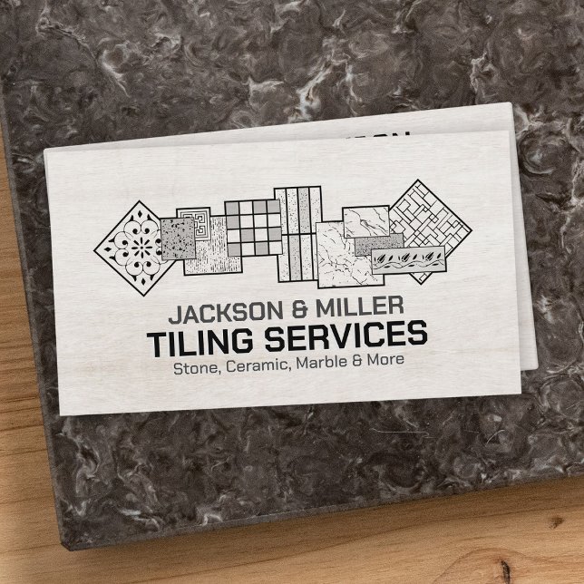 Tiling Services - Tile Layer Business Card (Creator Uploaded)