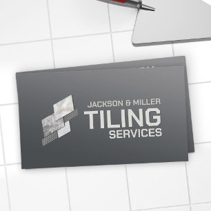Tiling Services - Tile Layer Business Card