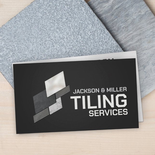 Tiling Services - Tile Layer Business Card (Creator Uploaded)