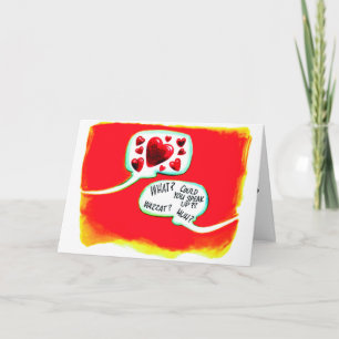 Till Deaf Do Us Part Holiday Card