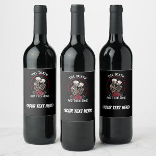 'Till Death Bottle Labels