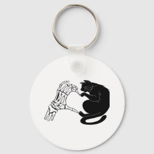 Till Death Cats Do Us Part Classic Key Ring