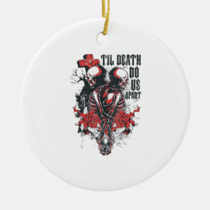Till Death Do Us Apart Classic Ceramic Tree Decoration