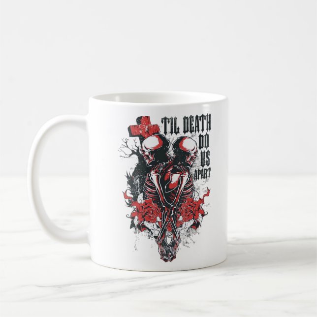 Till Death Do Us Apart Classic Coffee Mug (Left)