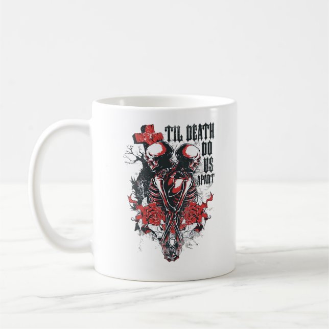 Till Death Do Us Apart Classic Coffee Mug (Left)