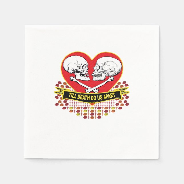 Till Death Do Us Apart Essential Napkin (Front)
