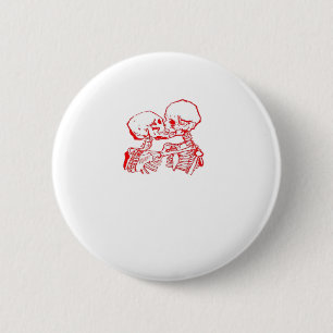 Till Death Do Us Apart (Red Transparent) 6 Cm Round Badge