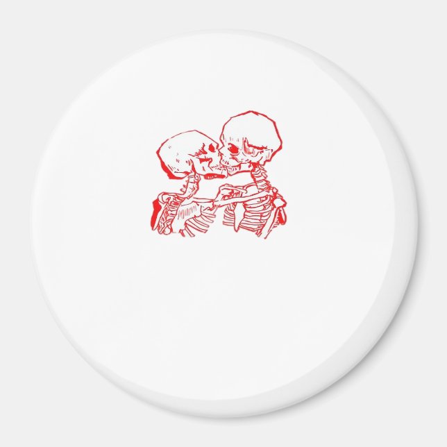 Till Death Do Us Apart (Red Transparent) Magnet (Front)