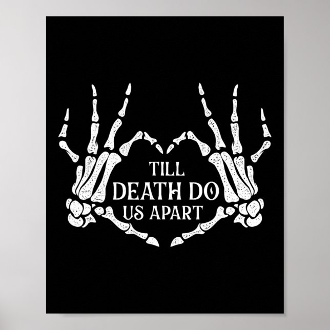 Till Death Do Us Apart - Wedding Vows Marriage Bri Poster (Front)