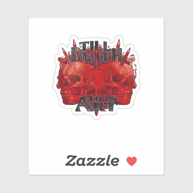 Till Death Do Us Art On White Classic (Sheet)