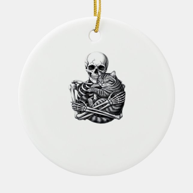 Till Death Do Us Classic & Quote Ceramic Tree Decoration (Front)