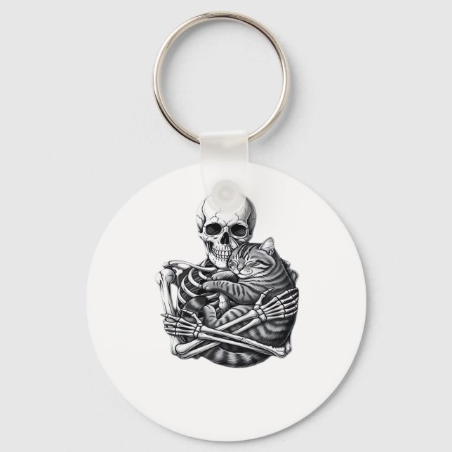 Till Death Do Us Classic & Quote Key Ring (Front)